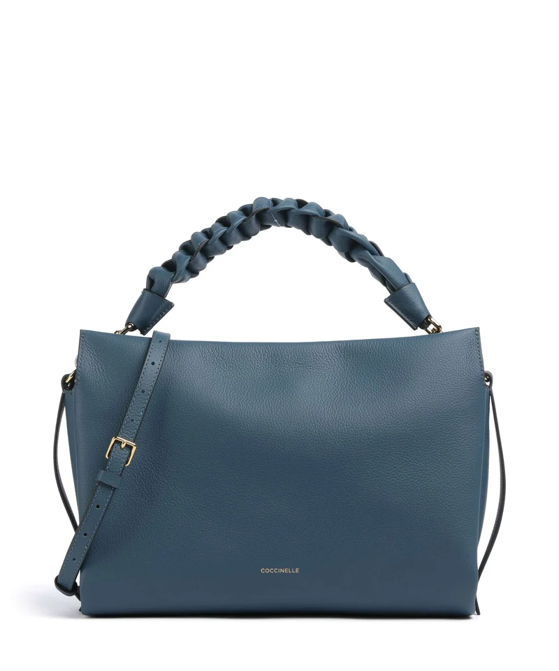 Coccinelle Boheme Grana Double Beuteltasche deep blue/sandshell