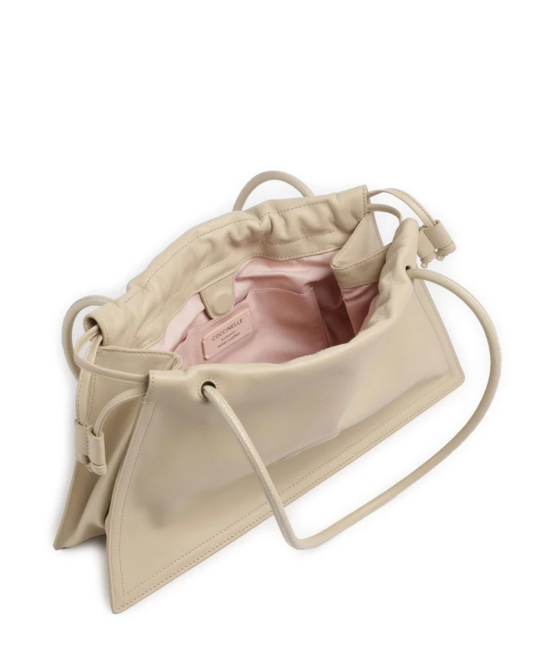 Coccinelle Dulse Bucket Handtasche sandshell