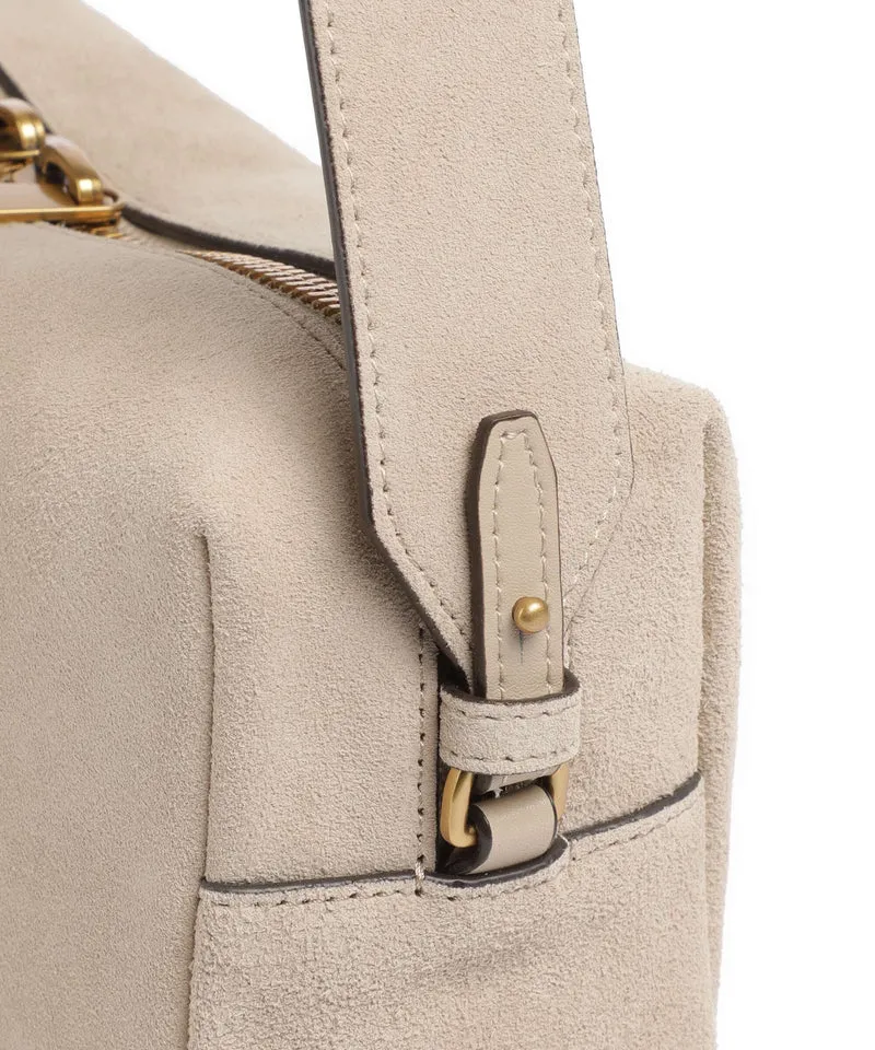 Pinko Schultertasche beige/grigio fumo/antique gold