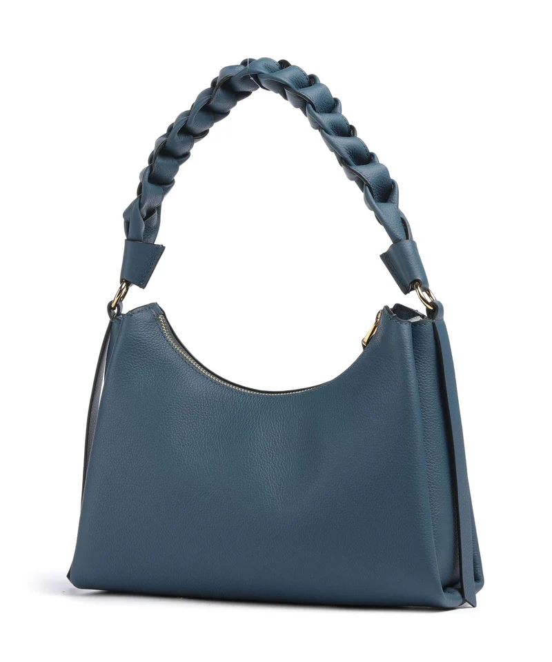 Coccinelle Boheme Grana Double Schultertasche deep blue/sandshell