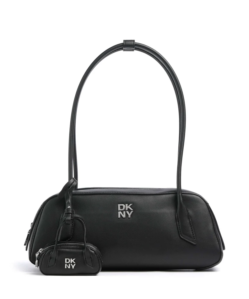 DKNY Tiana Schultertasche black/silver