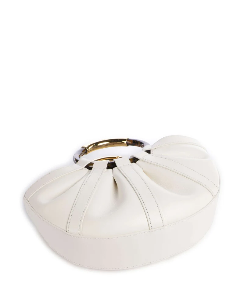Coccinelle Shell Handtasche pearl