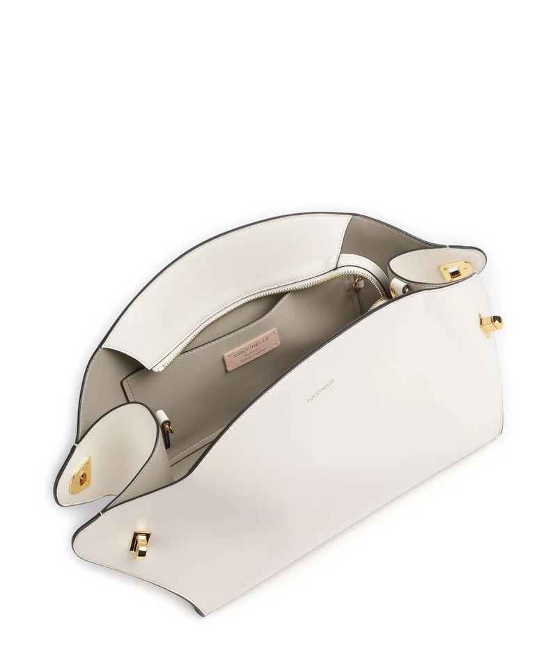 Coccinelle Tylde Schultertasche pearl