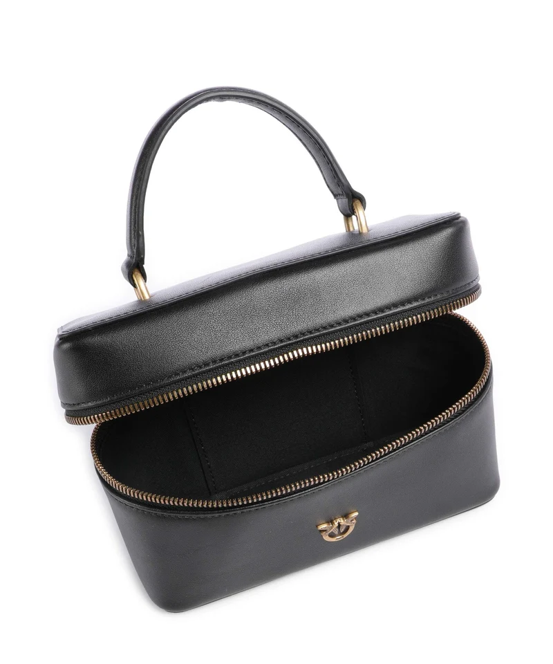 Pinko Vanity Mini Umhängetasche nero/antique gold