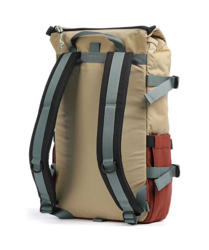 Topo Designs Rover Classic Rucksack sahara/fire brick