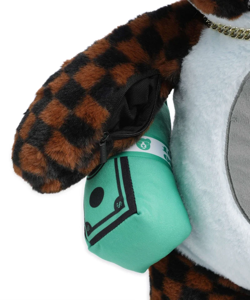 Sprayground Money Bear in Shark Costume Rucksack multicolour