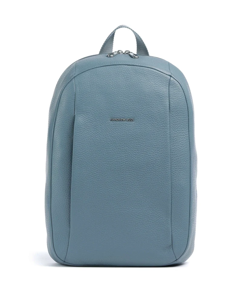 Mandarina Duck Mellow Leather Rucksack iron
