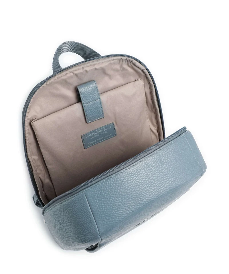 Mandarina Duck Mellow Leather Rucksack iron