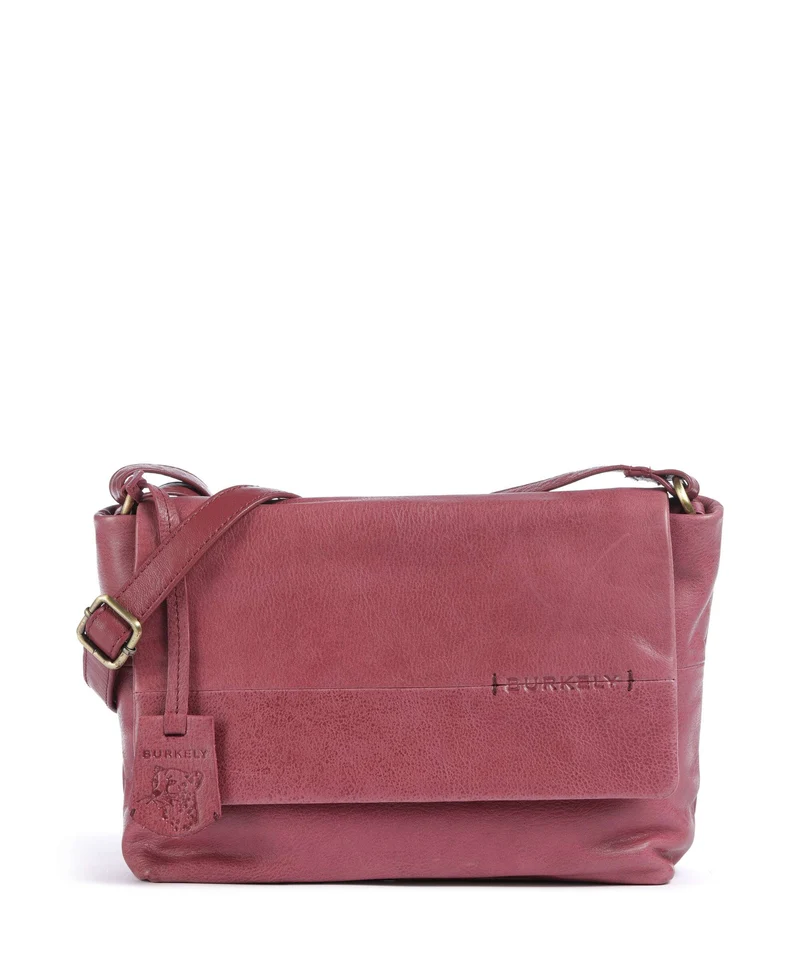 Burkely Natural Norah Umhängetasche poppy pink