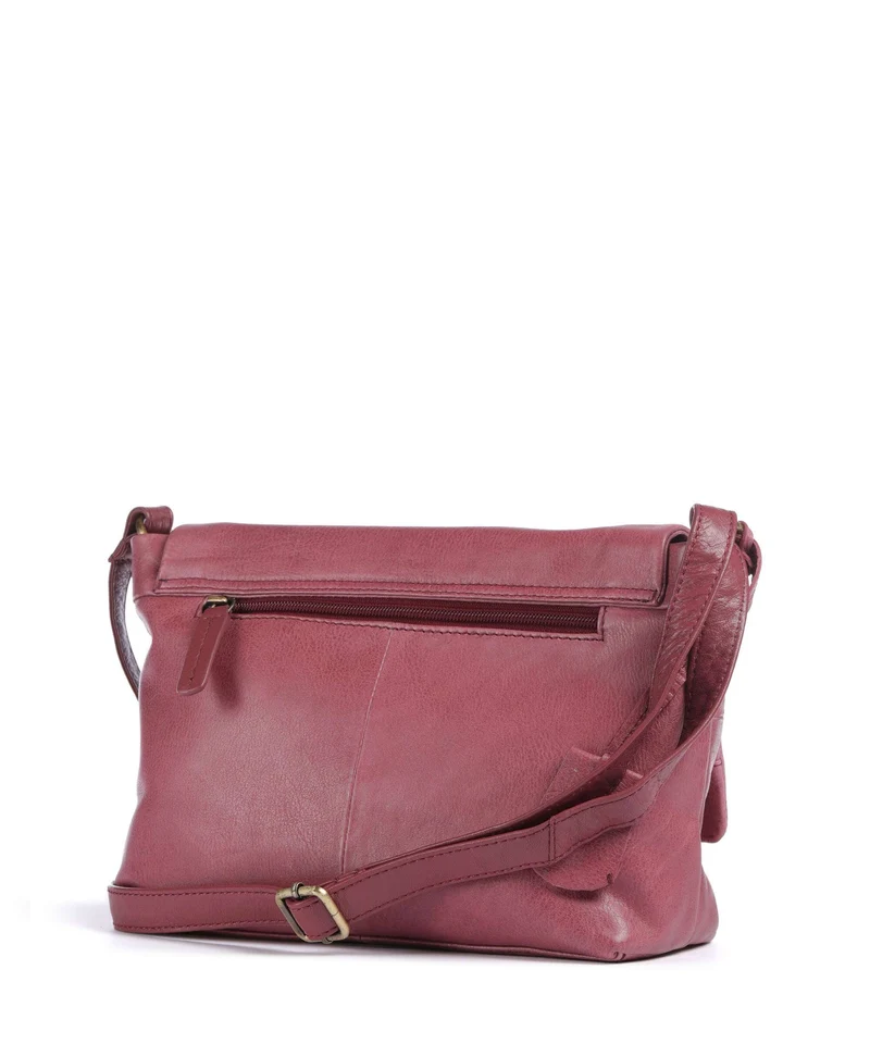Burkely Natural Norah Umhängetasche poppy pink