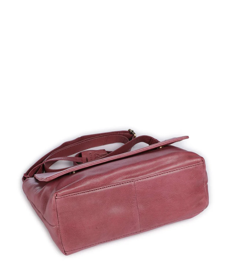 Burkely Natural Norah Umhängetasche poppy pink