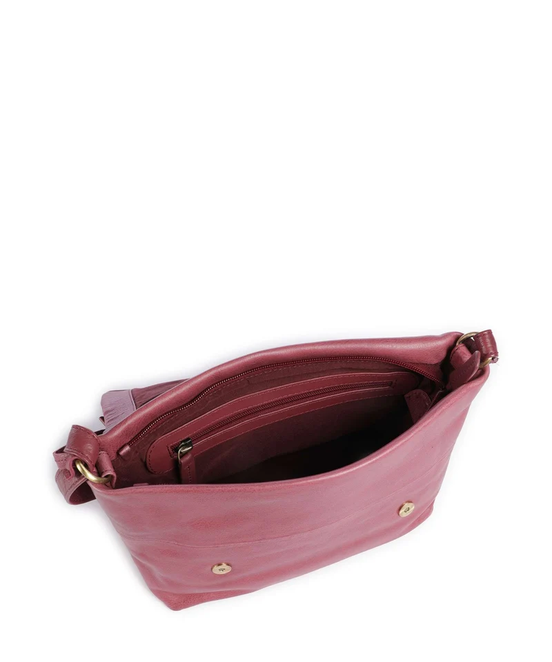 Burkely Natural Norah Umhängetasche poppy pink