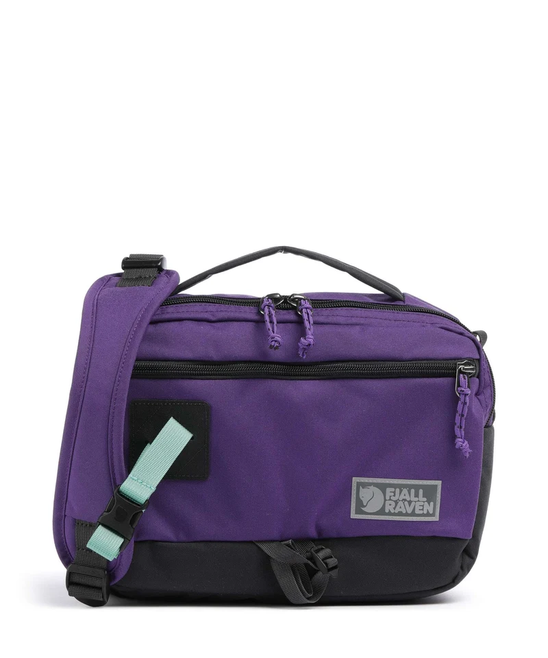 Fjällräven Vardag 6 Umhängetasche violette/coal black