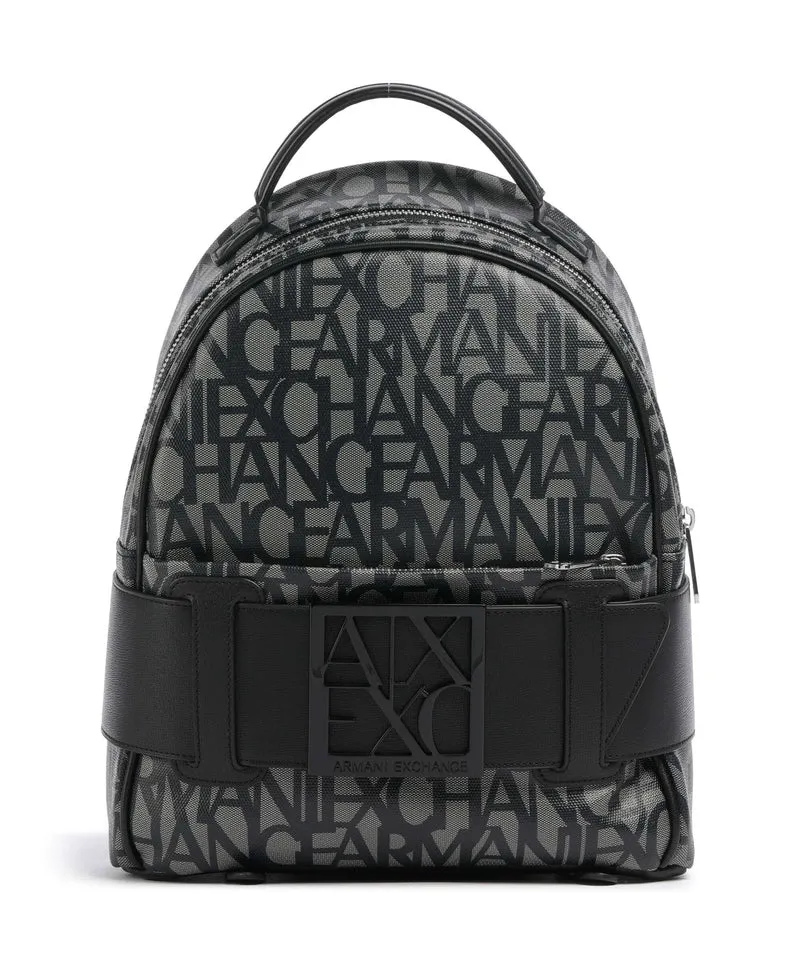 Armani Exchange Susy Rucksack beige/navy stripes