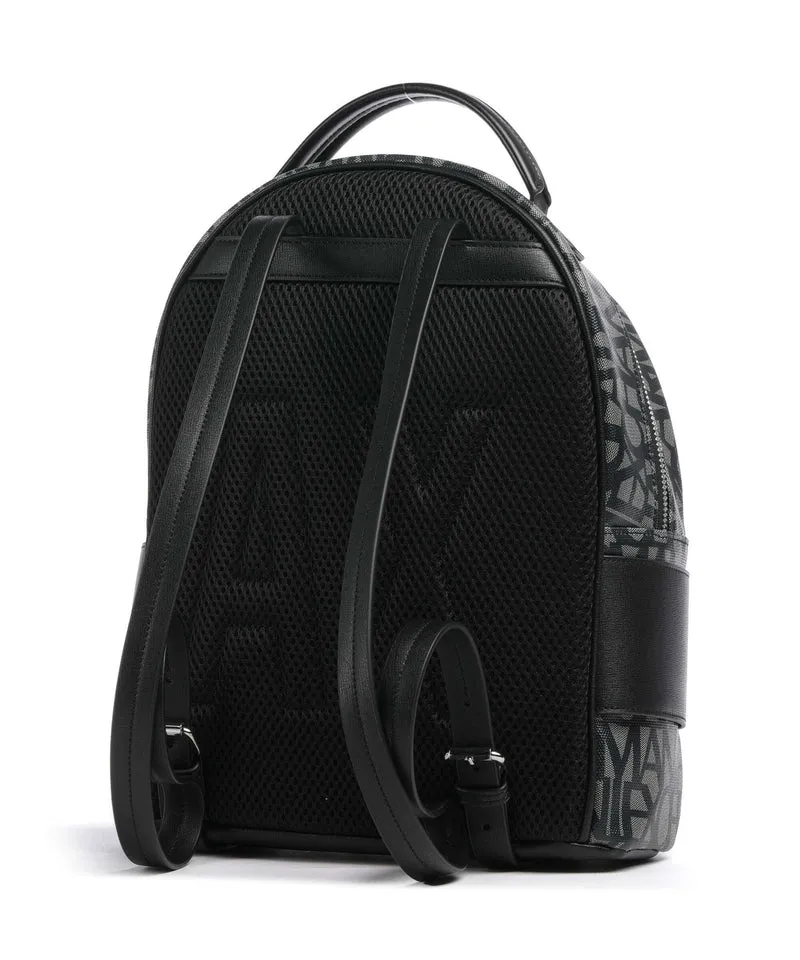 Armani Exchange Susy Rucksack beige/navy stripes