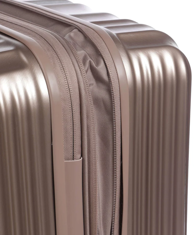 Travelite Paros 4-Rollen Trolley cappuccino