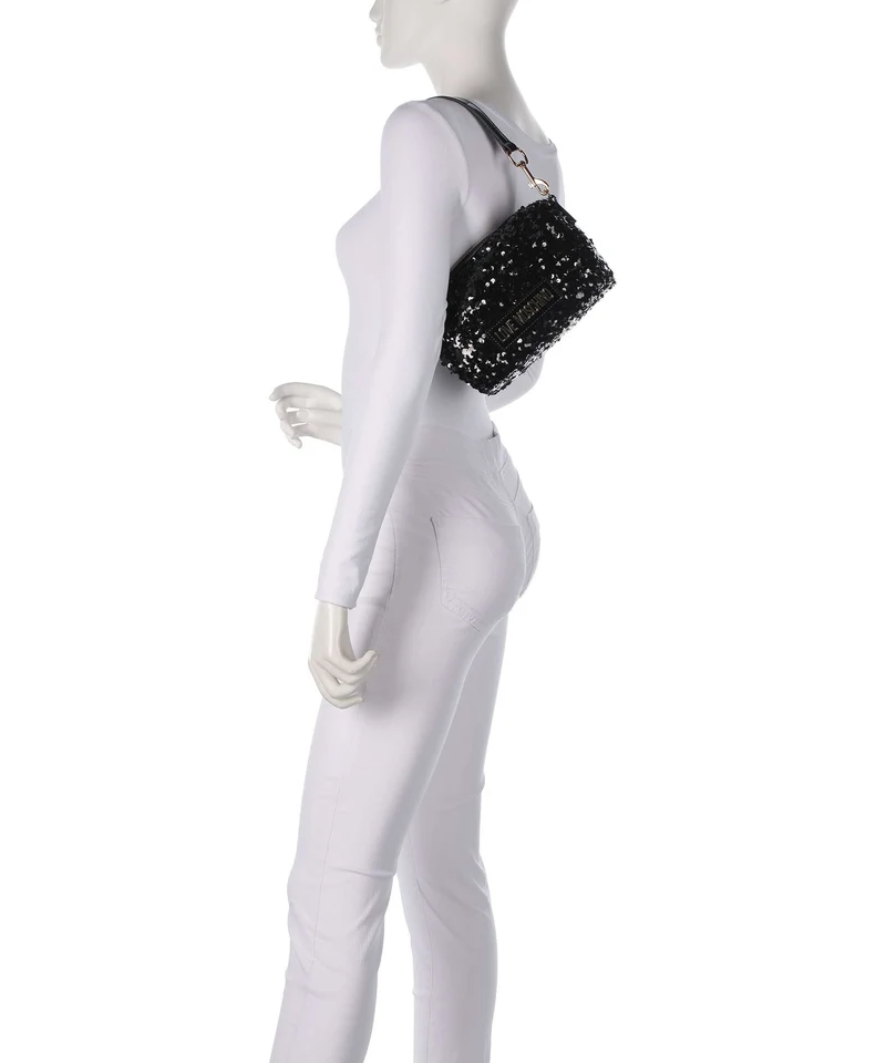 Love Moschino Bling Bling Schultertasche black
