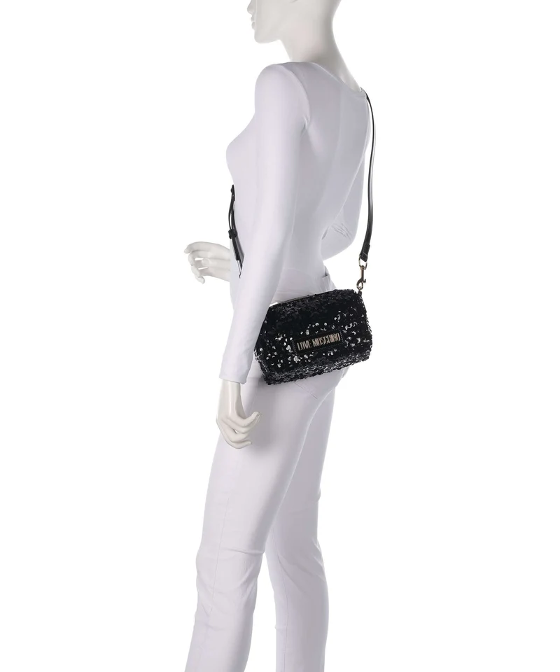 Love Moschino Bling Bling Schultertasche black
