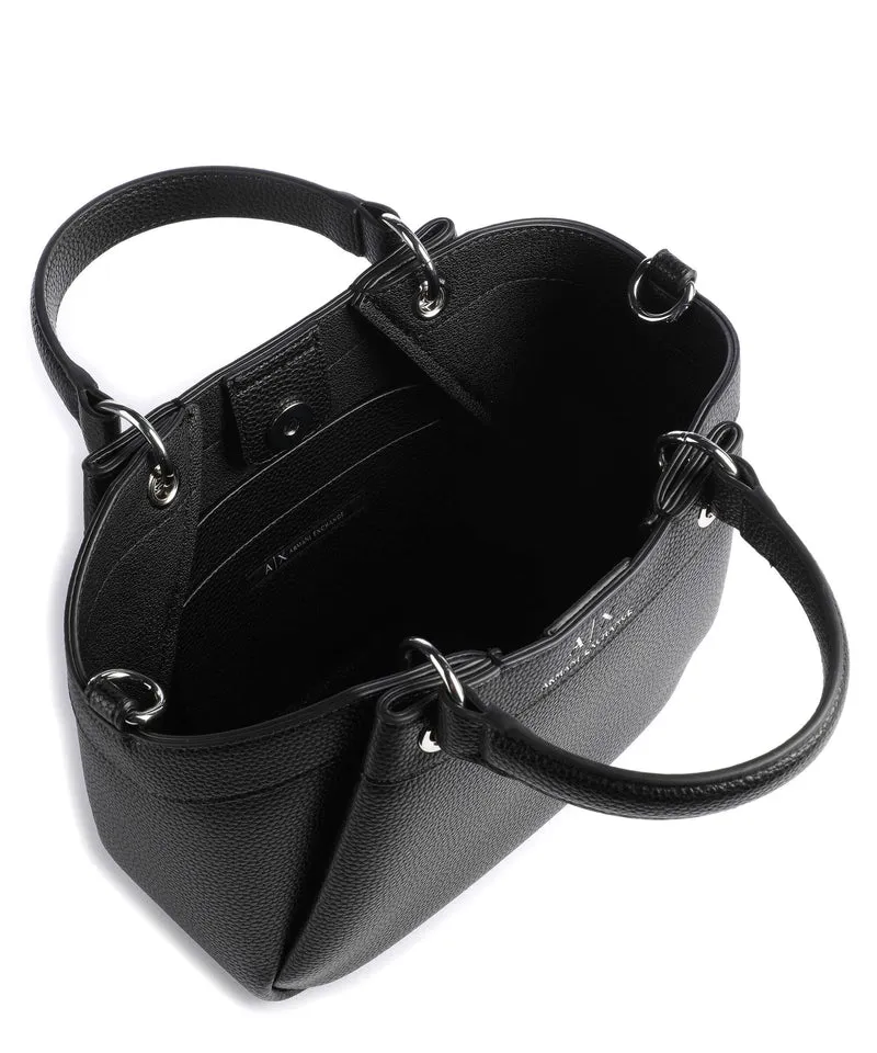 Armani Exchange Wave S Handtasche nero