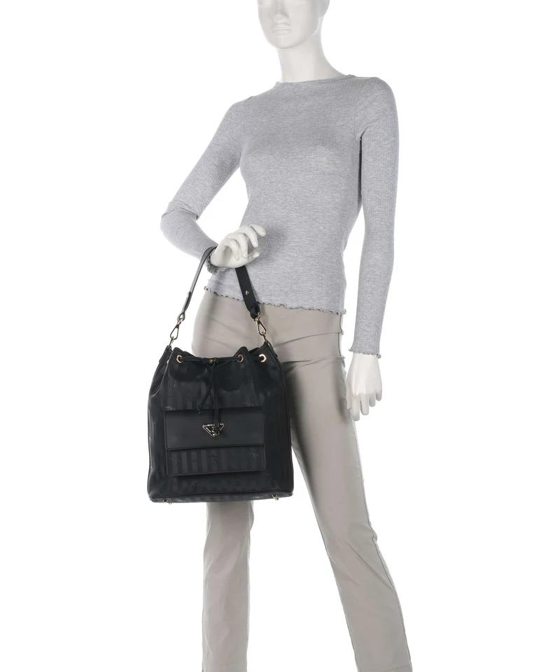 Maison Mollerus Vinerus Nyon Bucket Handtasche classic schwarz