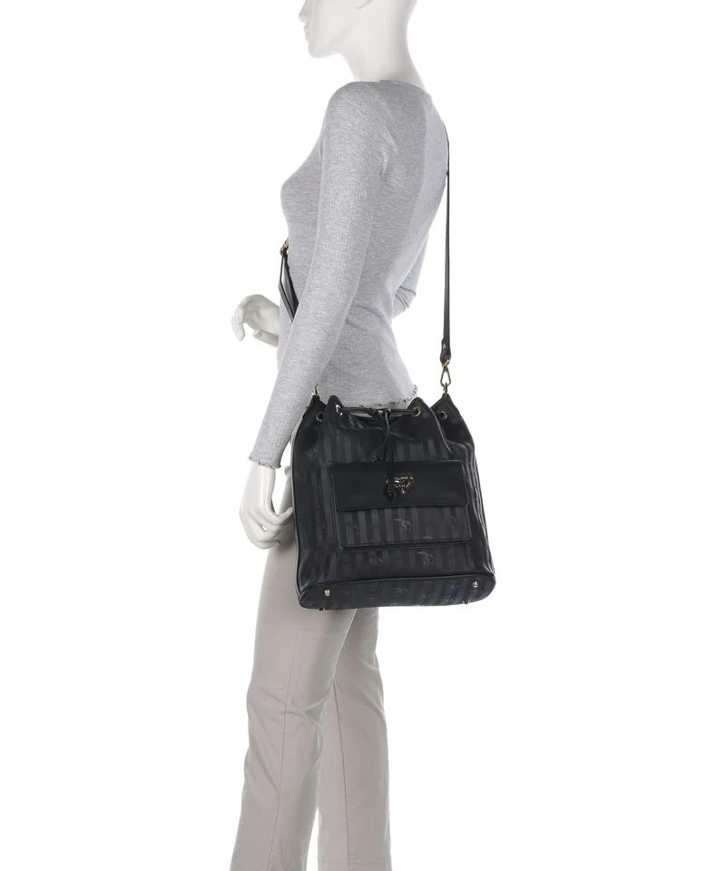 Maison Mollerus Vinerus Nyon Bucket Handtasche classic schwarz