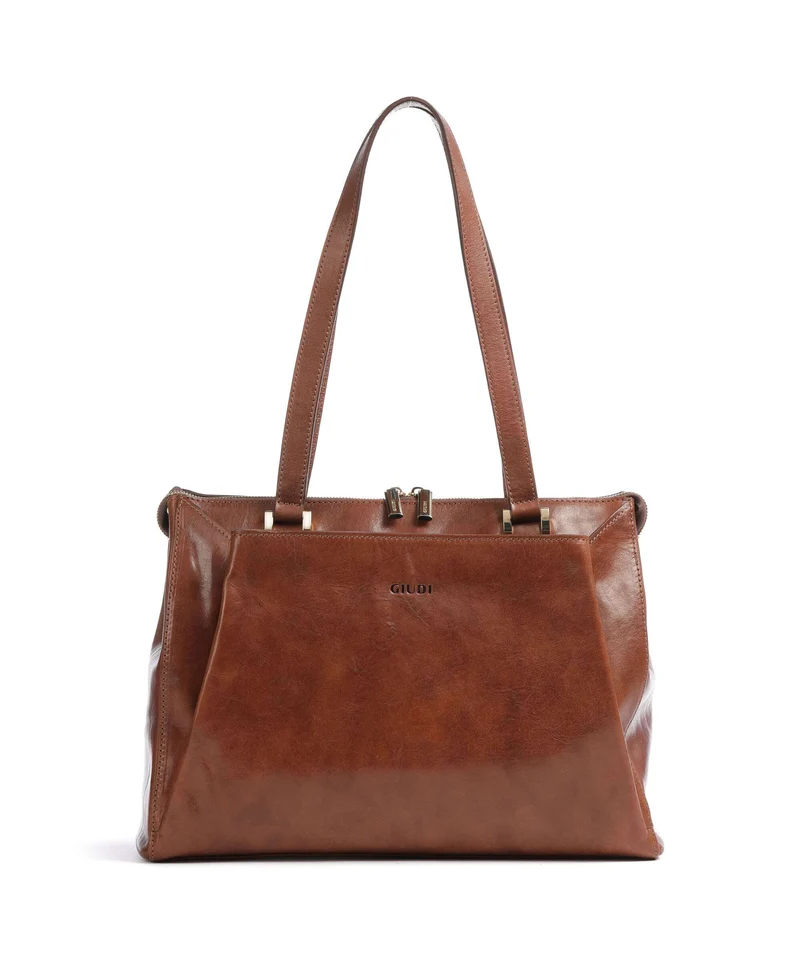 Giudi Crown Shopper brown