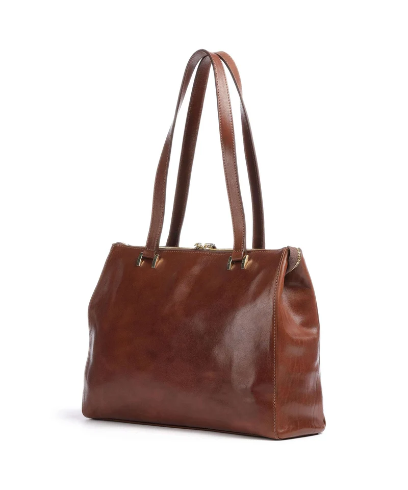 Giudi Crown Shopper brown