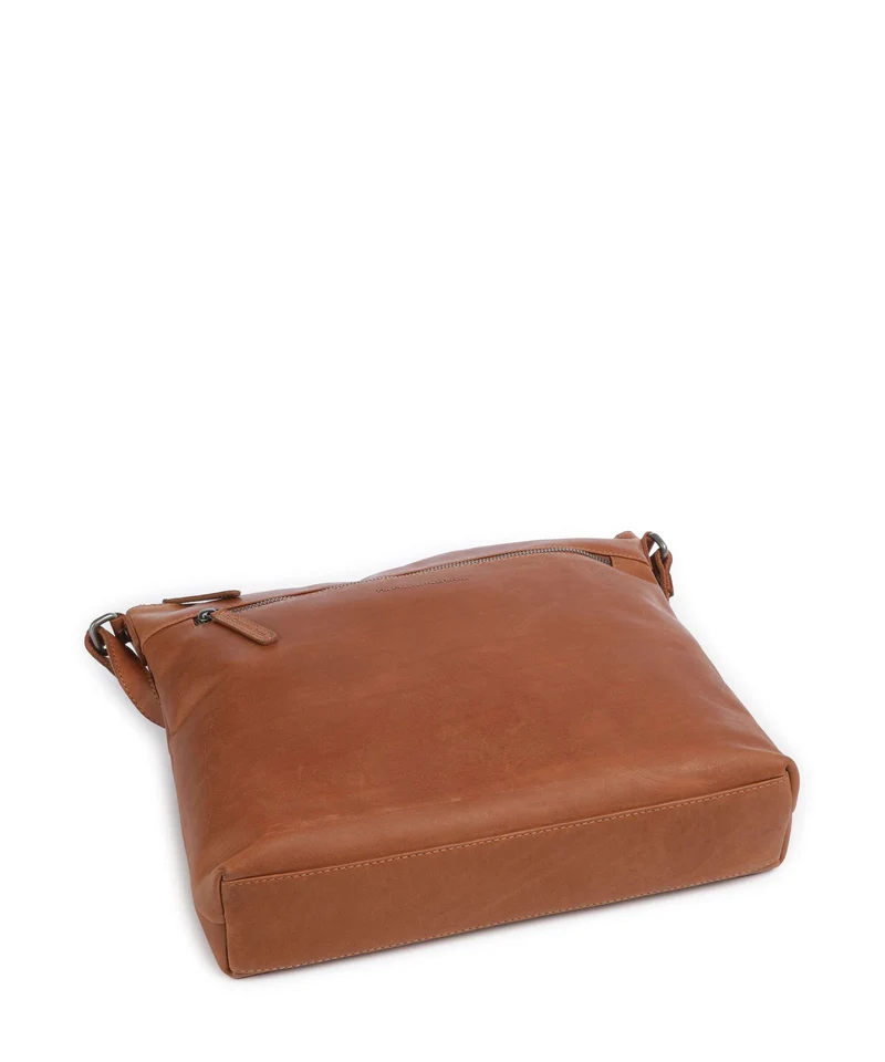 The Chesterfield Brand Wax Pull Up Cow Cartagena Umhängetasche cognac
