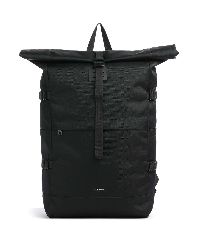 Sandqvist Icon L Rolltop Rucksack black