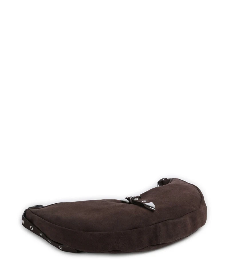 Les Visionnaires Enya Rebel Cozy Beuteltasche dark brown