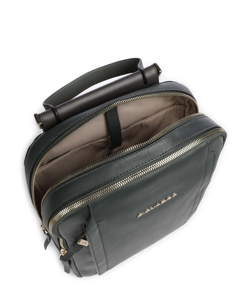 Piquadro Circle Rucksack verde bosco/verde oliva