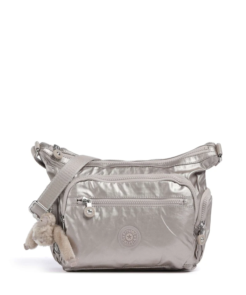 Kipling Basic Gabbie S Umhängetasche metallic glow