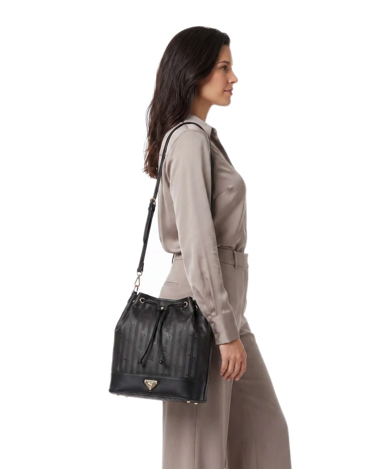Maison Mollerus Vinerus Niesen Bucket Handtasche black