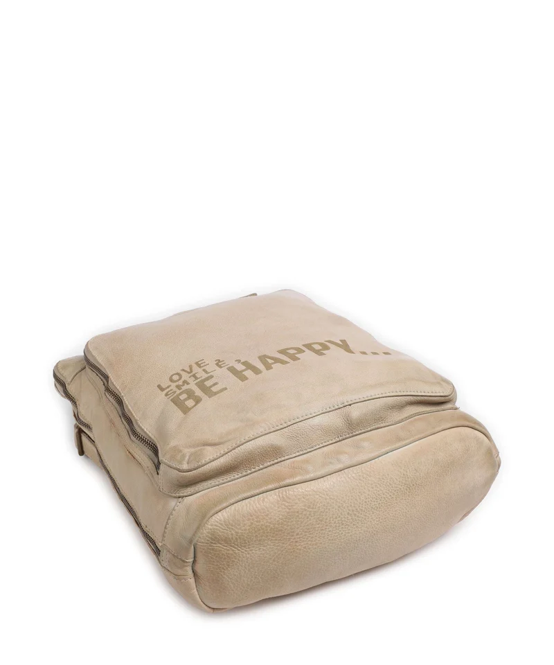 Taschendieb Wien Glücksbrücke 1 Rucksack-Tasche cream