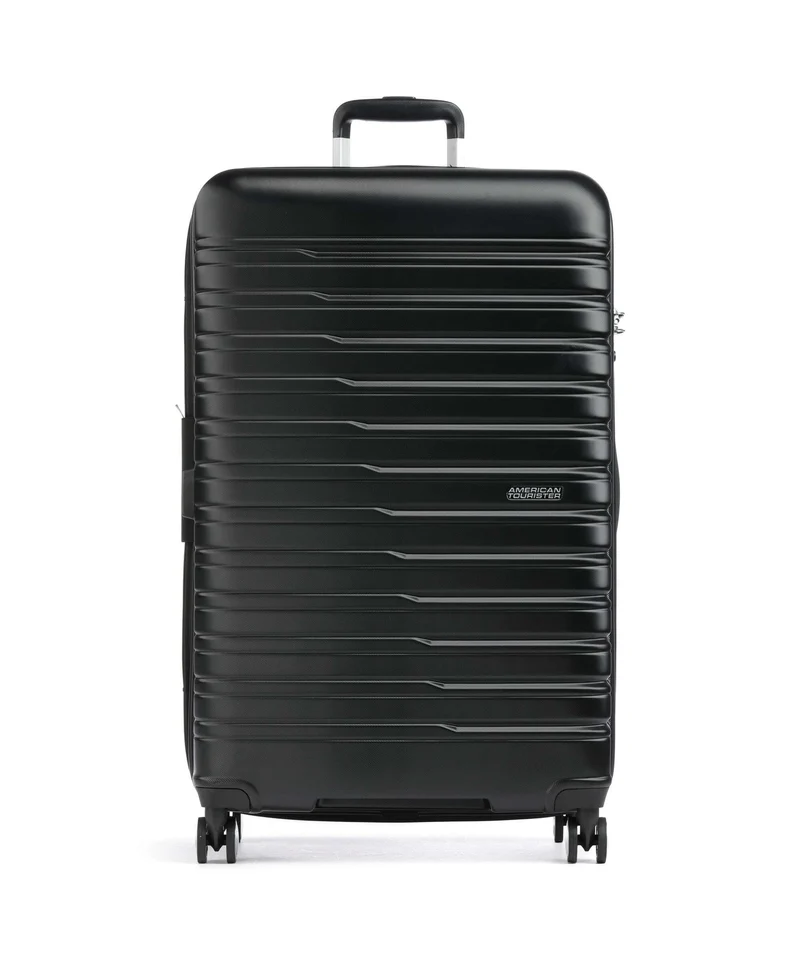American Tourister Flashline 4-Rollen Trolley shadow black