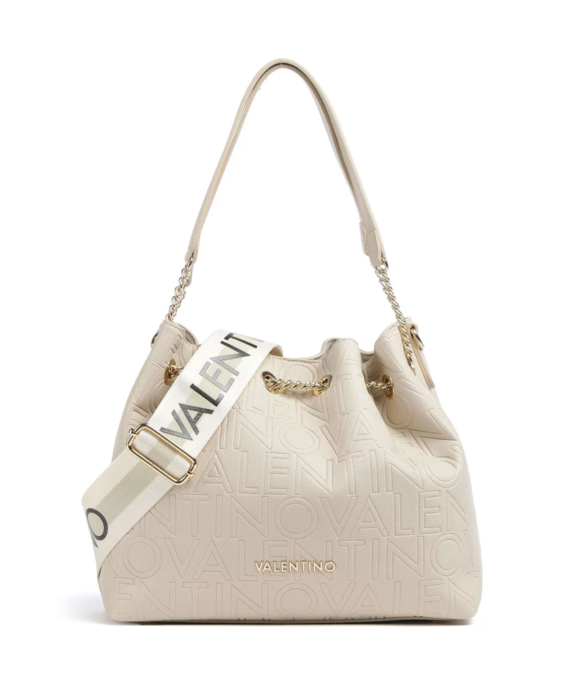 Valentino Bags Pansy Bucket Handtasche ecru