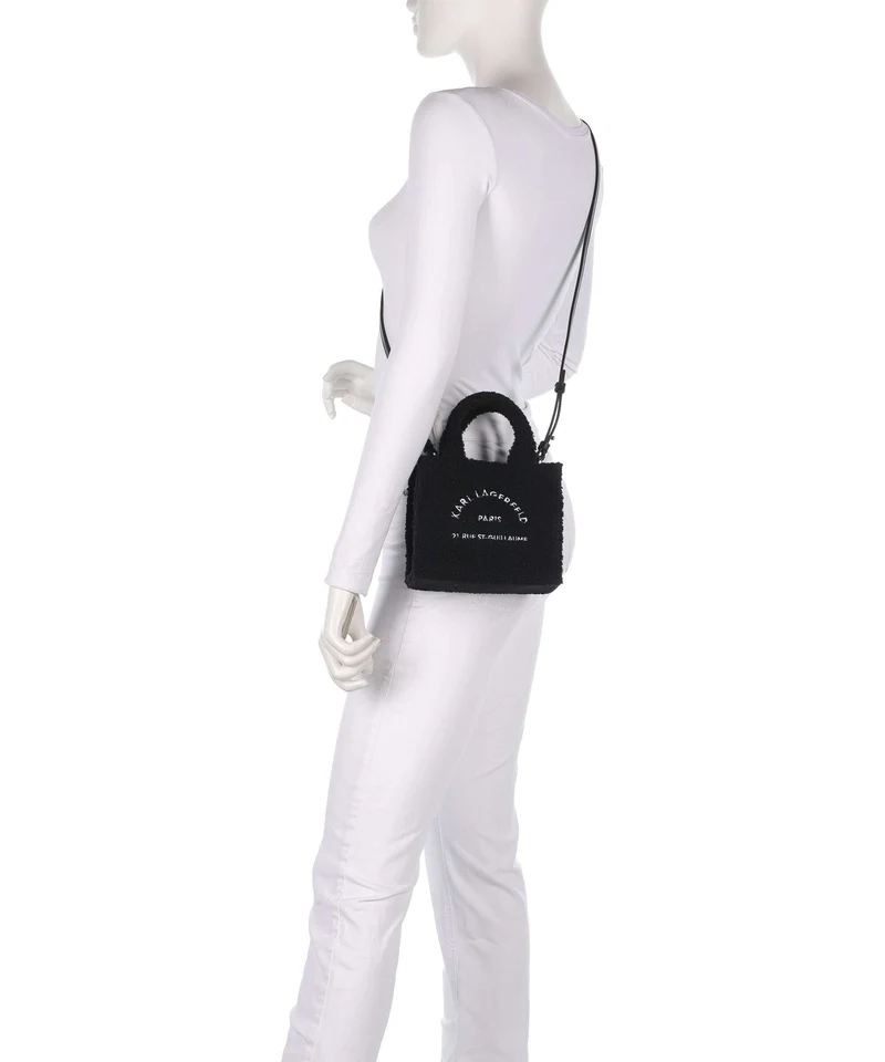 Karl Lagerfeld K/Rue St Guillaume Mini Umhängetasche black