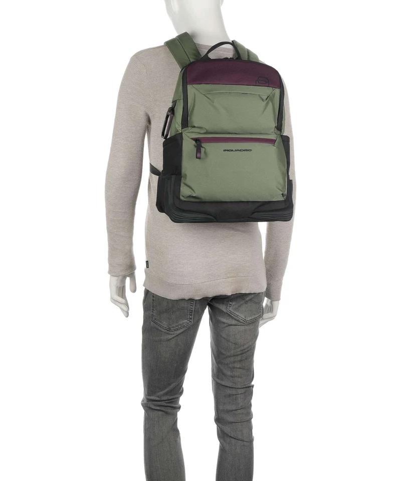Piquadro Corner H2O Rucksack green forest