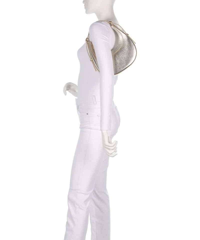 Coccinelle Whisper Schultertasche pale gold