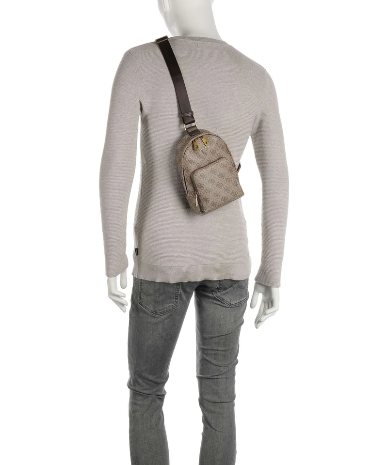 Guess Milano Slingbag beige/brown