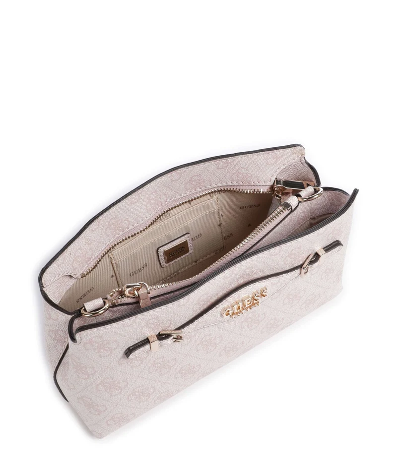 Guess Katya 4G Logo Umhängetasche rose water logo