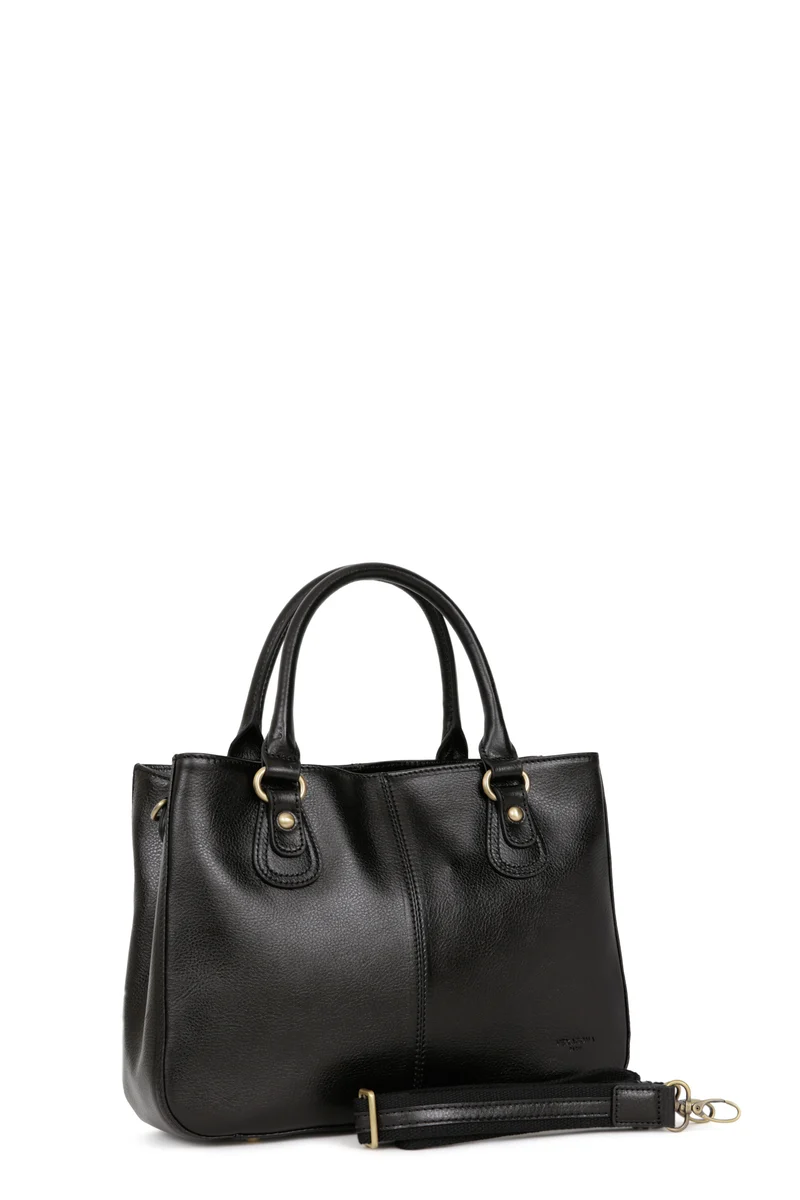 Sac porté main 2 poignées - Cuir