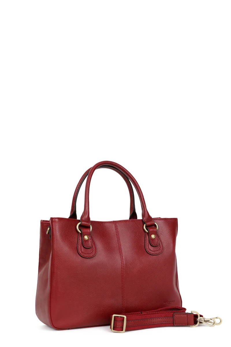 Sac porté main 2 poignées - Cuir