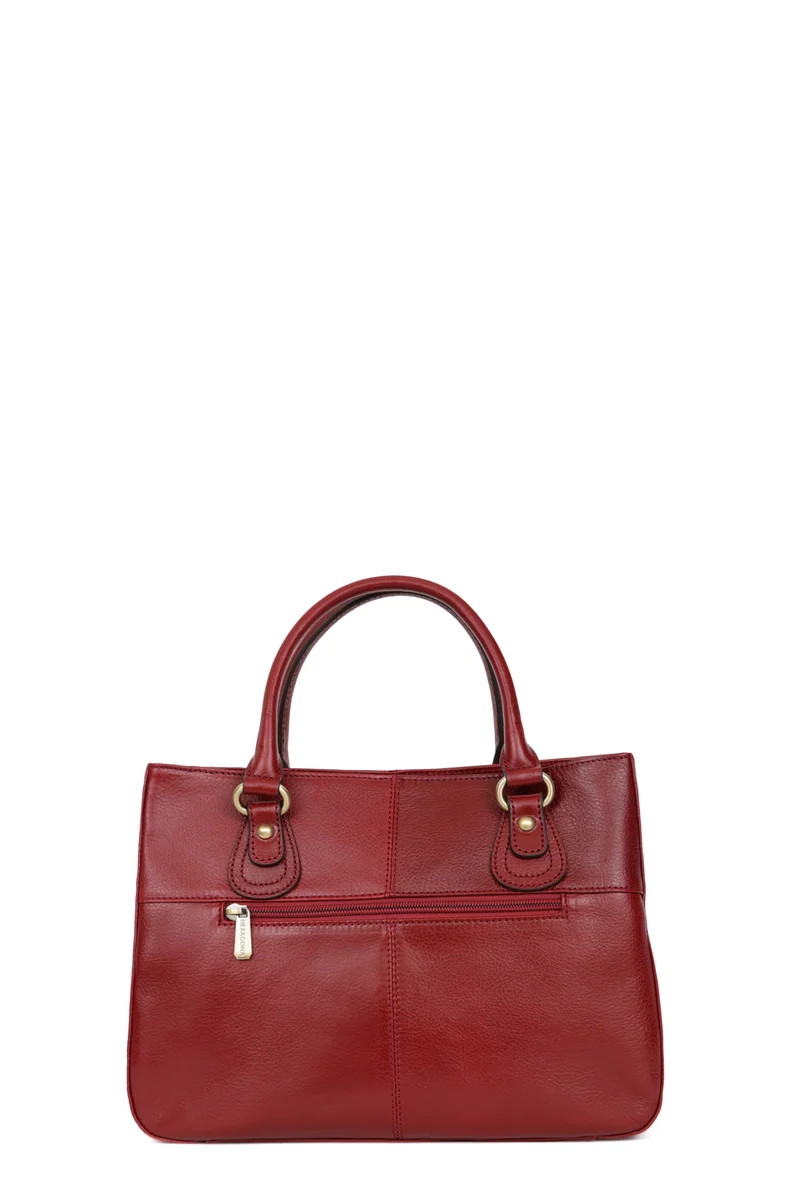 Sac porté main 2 poignées - Cuir