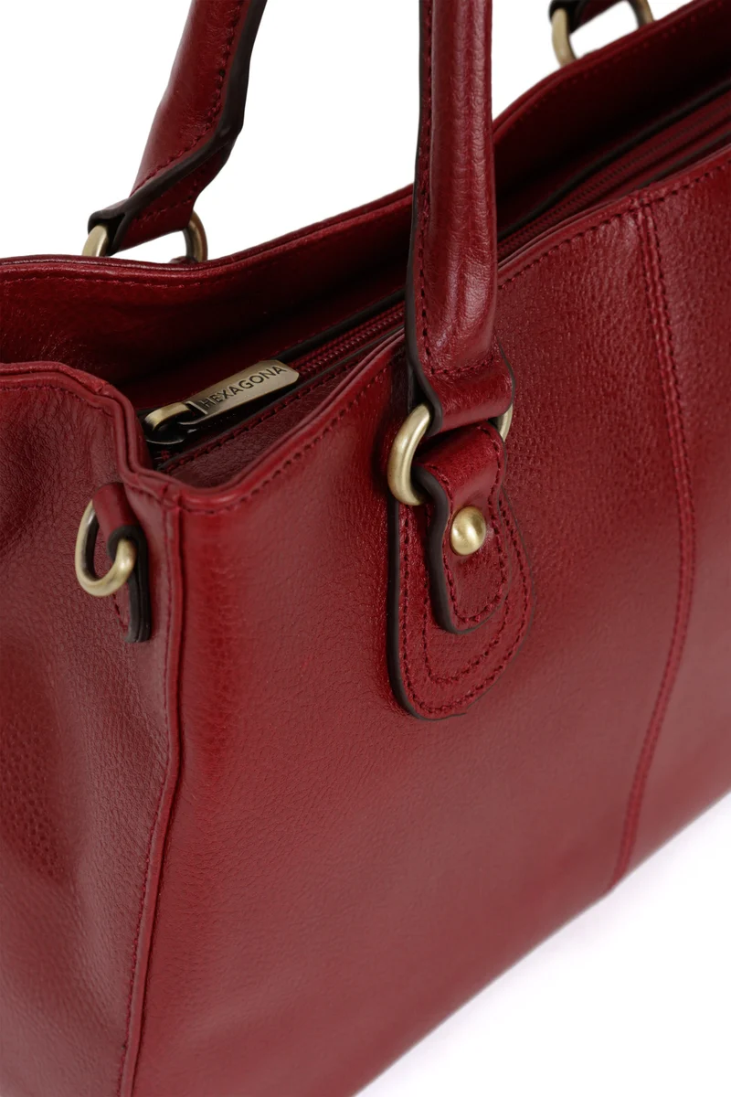 Sac porté main 2 poignées - Cuir