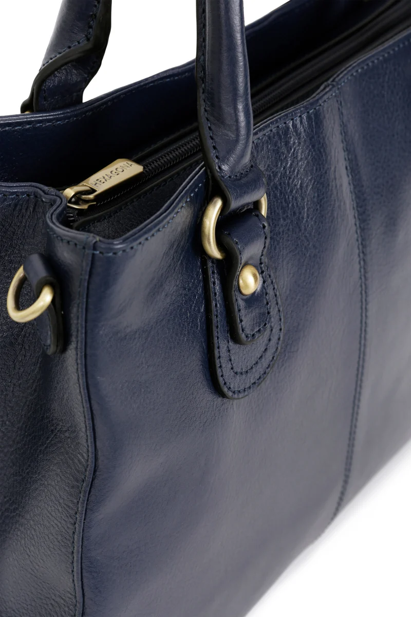 Sac porté main 2 poignées - Cuir