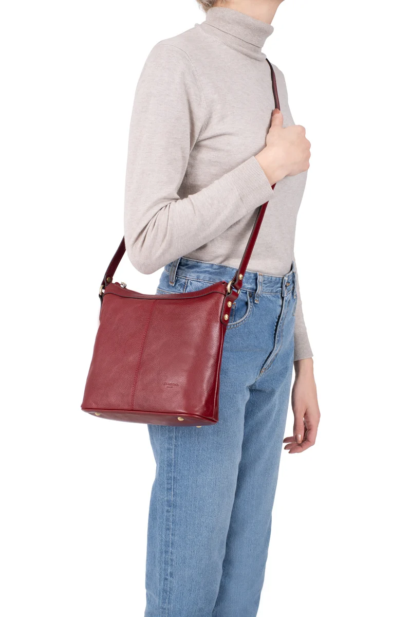 Sac porté travers - Cuir