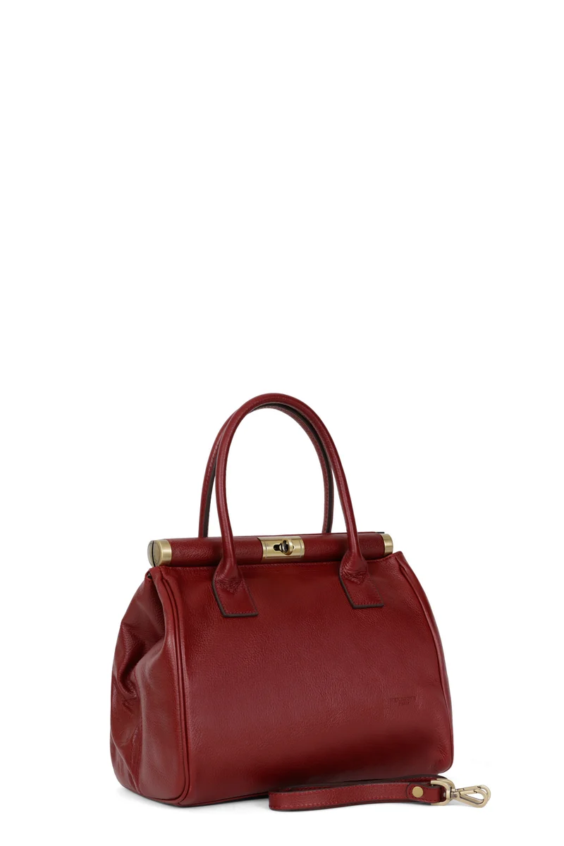 Sac porté main 2 poignées - Cuir