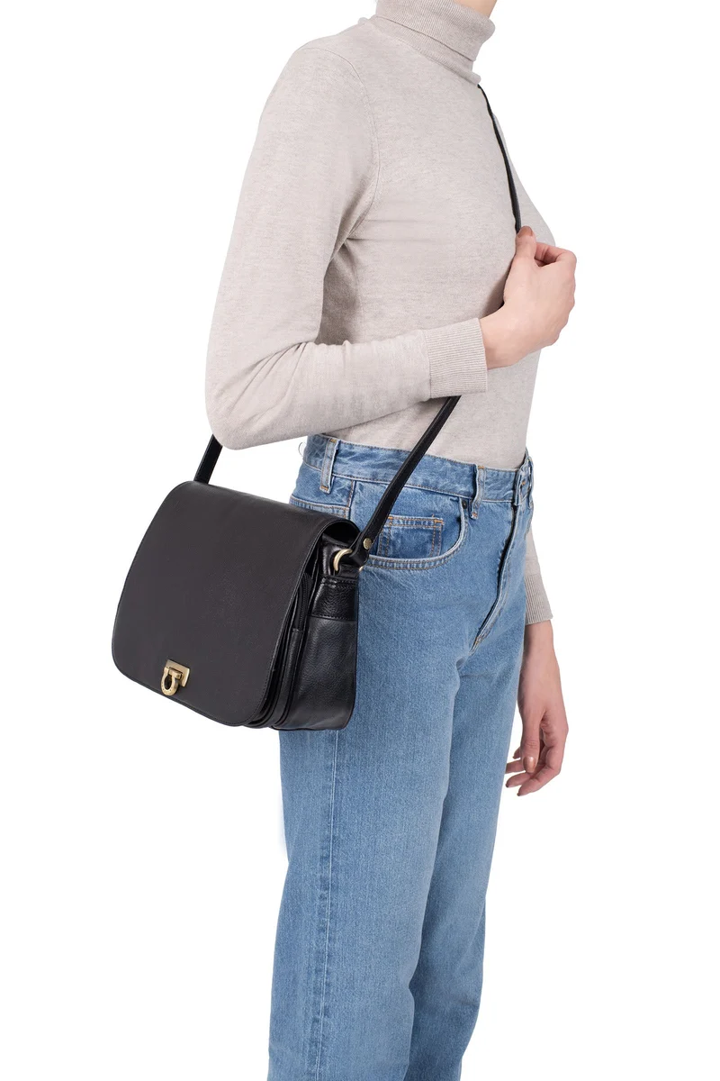 Sac porté travers - Cuir