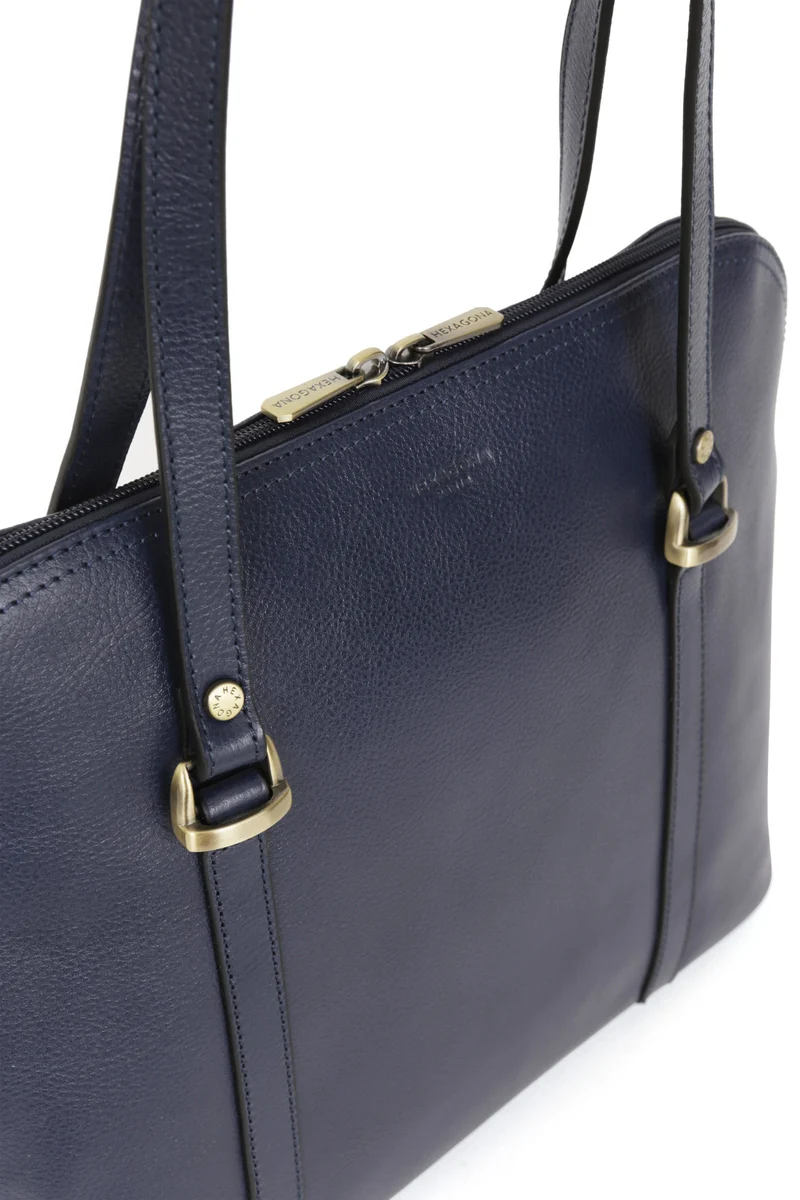 Sac porté épaule 2 anses - A4 - Cuir